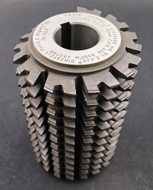 Bild des Artikels FETTE-Zahnrad-Wälzfräser-m=-6,0mm-BPIV-DIN-3972-EGW-20°-Ø150x240x50mm