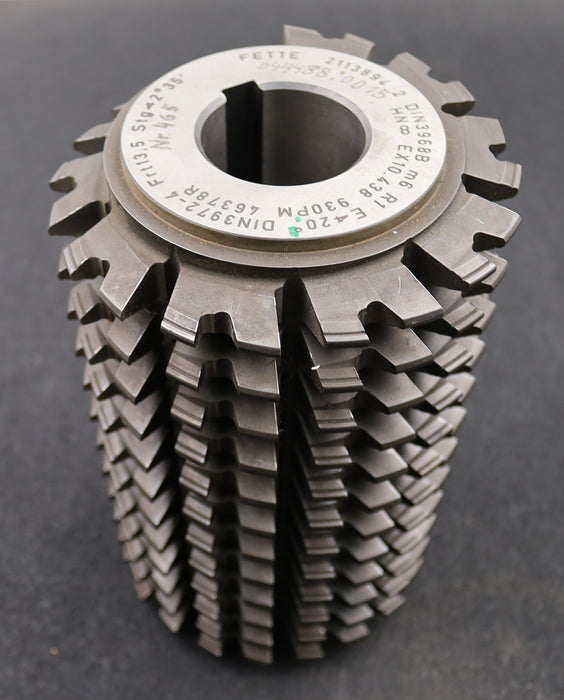 Bild des Artikels FETTE-Zahnrad-Wälzfräser-m=-6,0mm-BPIV-DIN-3972-EGW-20°-Ø150x240x50mm