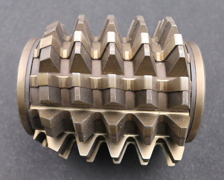 Bild des Artikels PWS-Zahnrad-Wälzfräser-m=-10,0mm-BPII-DIN-3972-EGW-20°-Ø180x183xØ60mm-mit-LKN