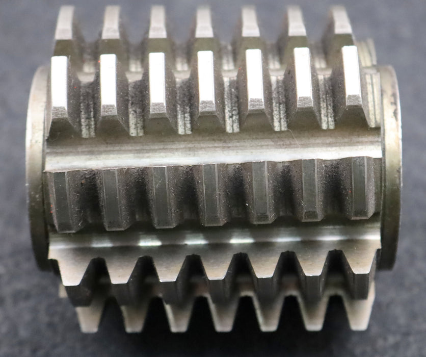 Bild des Artikels KLINGELNBERG-Zahnrad-Wälzfräser-m=-3,0mm-EGW-20°-Ø69x57xØ27mm-mit-LKN-1gg.-Re