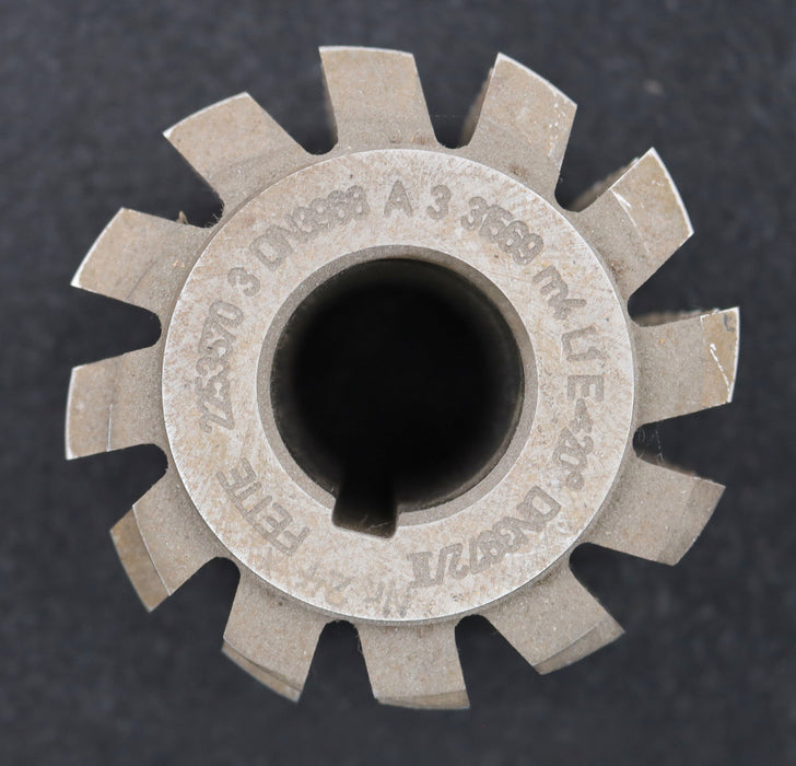 Bild des Artikels FETTE-Zahnrad-Wälzfräser-m=-4,0mm-EGW-20°-BPI-nach-DIN-3972-Ø90x78xØ32mm-mit-LKN