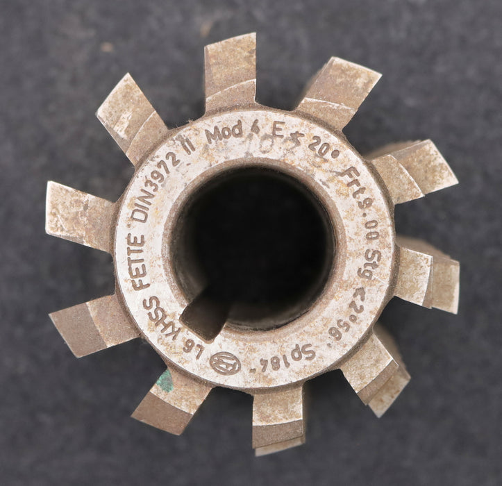 Bild des Artikels Zahnrad-Wälzfräser-m=-4,0mm-EGW-20°-BPII-nach-DIN-3972-Ø87x89xØ32mm-mit-LKN