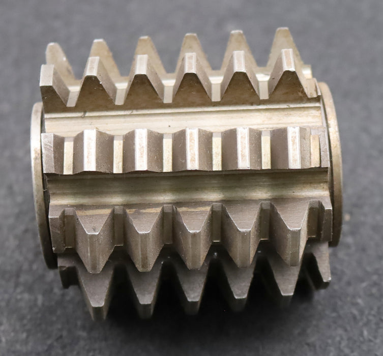 Bild des Artikels Zahnrad-Wälzfräser-m=-4,0mm-EGW-20°-Ø80x80xØ27mm-LKN-1gg.-Links-spiralgenutet-!