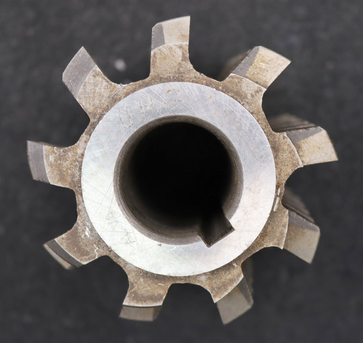 Bild des Artikels Zahnrad-Wälzfräser-m=-4,0mm-EGW-20°-Ø80x80xØ27mm-LKN-1gg.-Rechts-spiralgenutet-!