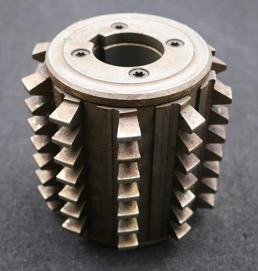 Bild des Artikels DROGEMEYER-Zahnrad-Wälzfräser-m=-4,5mm-EGW-20°-Ø123x121xØ40mm-mit-LKN-1gg.-LINKS