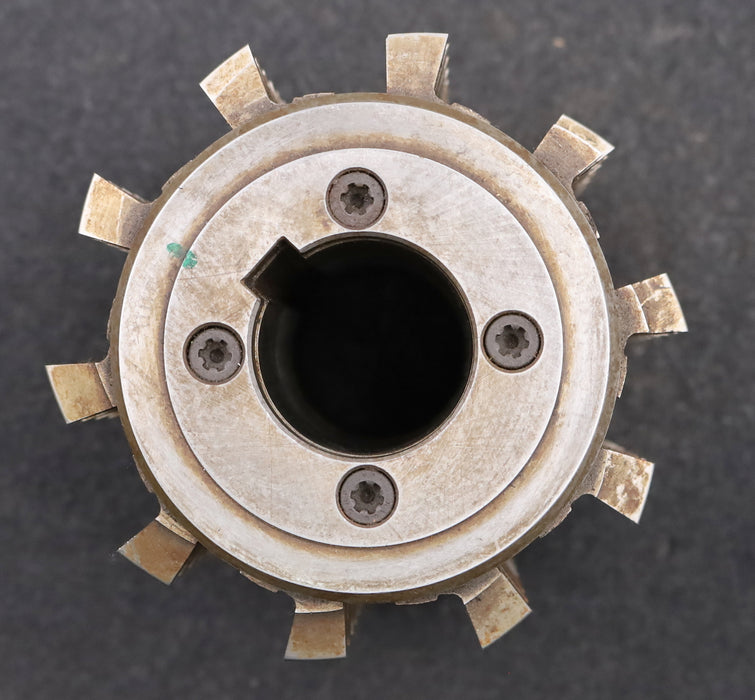 Bild des Artikels DROGEMEYER-Zahnrad-Wälzfräser-m=-4,5mm-EGW-20°-Ø123x121xØ40mm-mit-LKN-1gg.-LINKS