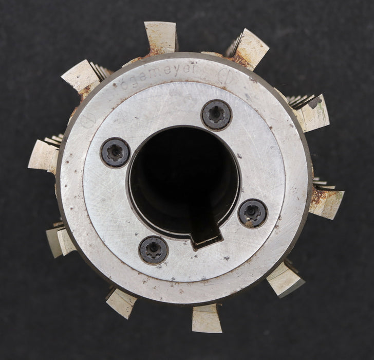 Bild des Artikels DROGEMEYER-Zahnrad-Wälzfräser-m=-4,5mm-EGW-20°-Ø123x121xØ40mm-mit-LKN-1gg.-LINKS