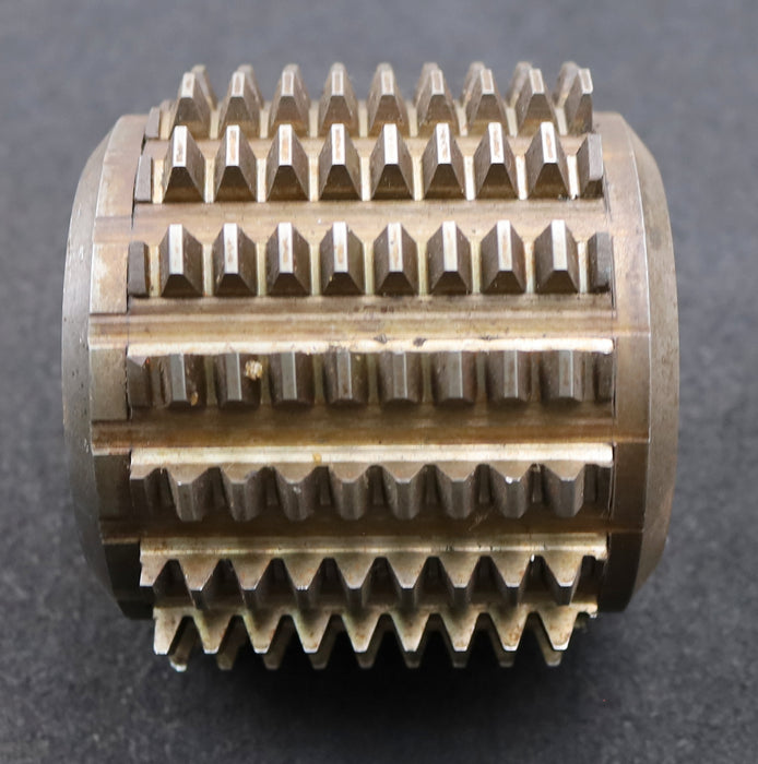 Bild des Artikels SAAZOR-Zahnrad-Wälzfräser-m=-3,0mm-EGW-20°-BPI-nach-DIN-3972-Ø123x112xØ40mm-LKN