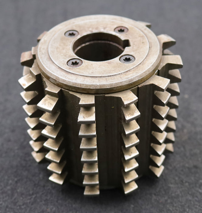 Bild des Artikels DROGEMEYER-Zahnrad-Wälzfräser-m=-3,5mm-EGW-20°-BPI-nach-DIN-3972-Ø105x104xØ32mm
