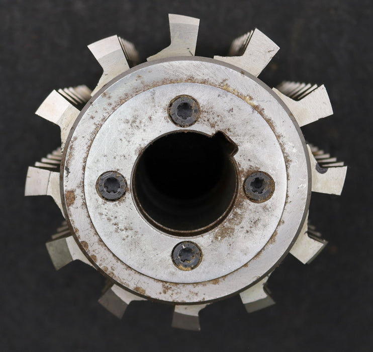 Bild des Artikels DROGEMEYER-Zahnrad-Wälzfräser-m=-3,5mm-EGW-20°-BPI-nach-DIN-3972-Ø105x104xØ32mm