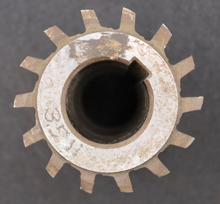 Bild des Artikels PWS-Zahnrad-Wälzfräser-m=-3,5mm-EGW-20°-BPII-nach-DIN-3972-Ø100x108xØ40mm-LKN