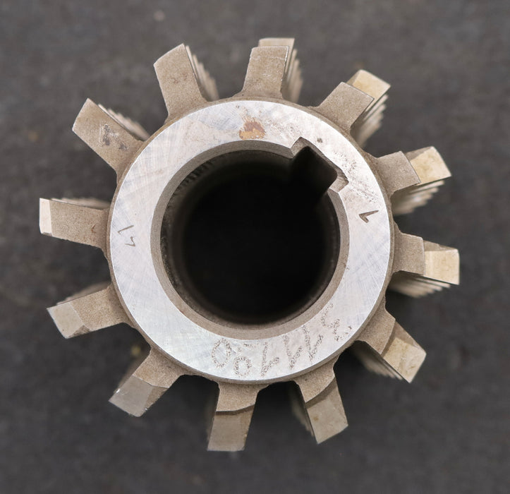 Bild des Artikels PWS-Zahnrad-Wälzfräser-m=-3,5mm-EGW-20°-BPII-DIN-3972-Ø80x71xØ32mm-LKN-1gg.Li.