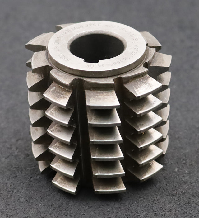 Bild des Artikels KLINGELNBERG-Zahnrad-Wälzfräser-m=-3,5mm-EGW-20°-Ø71x81xØ27mm-mit-LKN