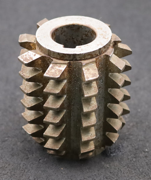 Bild des Artikels KLINGELNBERG-Zahnrad-Wälzfräser-m=-3,5mm-EGW-20°-Ø71x81xØ27mm-mit-LKN-1gg.-Links