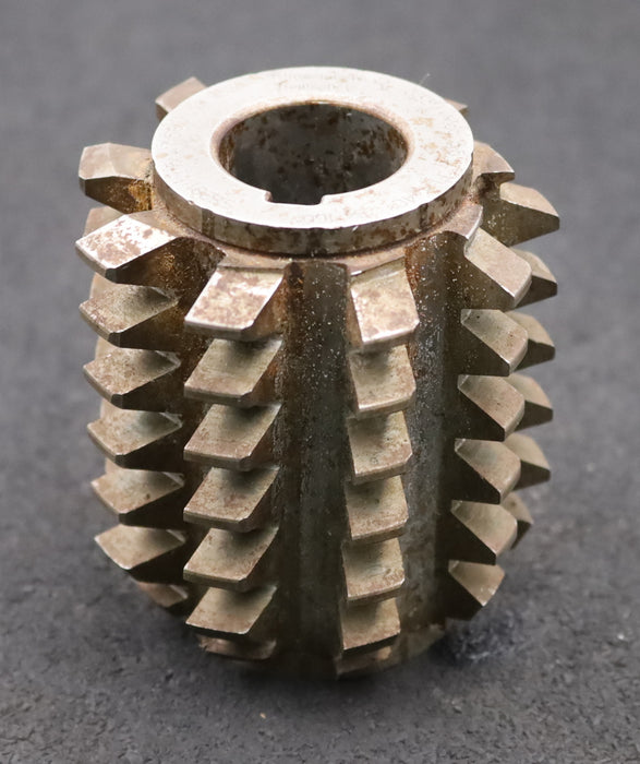 Bild des Artikels KLINGELNBERG-Zahnrad-Wälzfräser-m=-3,5mm-EGW-20°-Ø71x81xØ27mm-mit-LKN-1gg.-Links