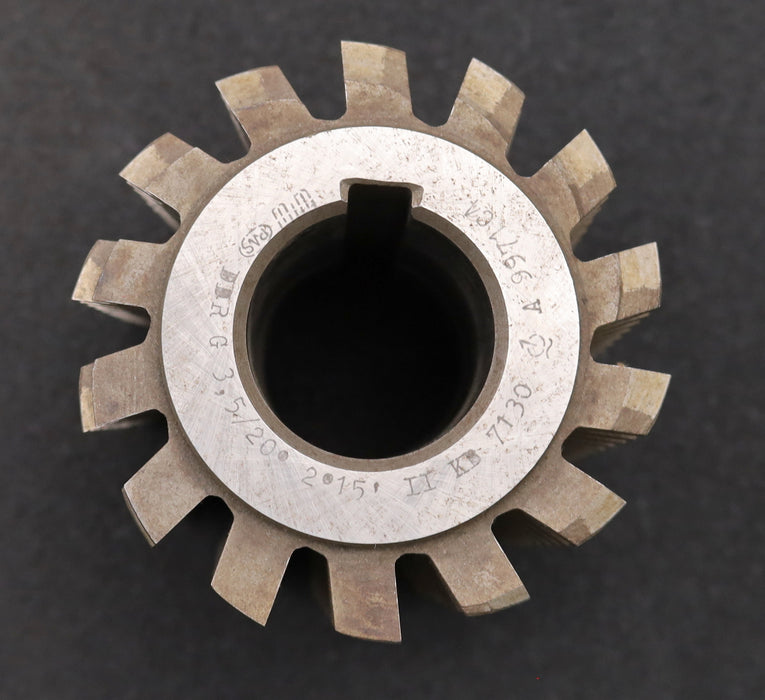 Bild des Artikels PWS-Zahnrad-Wälzfräser-m=-3,5mm-EGW-20°-BPII-DIN-3972-Ø100x109xØ40mm-LKN