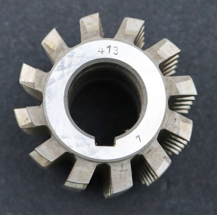 Bild des Artikels PWS-Zahnrad-Wälzfräser-m=-3,5mm-EGW-20°-BPII-DIN-3972-Ø80x70xØ32mm-1gg.-Links