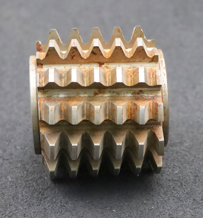 Bild des Artikels PWS-Zahnrad-Wälzfräser-m=-3,5mm-EGW-20°-BPII-DIN-3972-Ø80x70xØ32mm-12-Spannuten