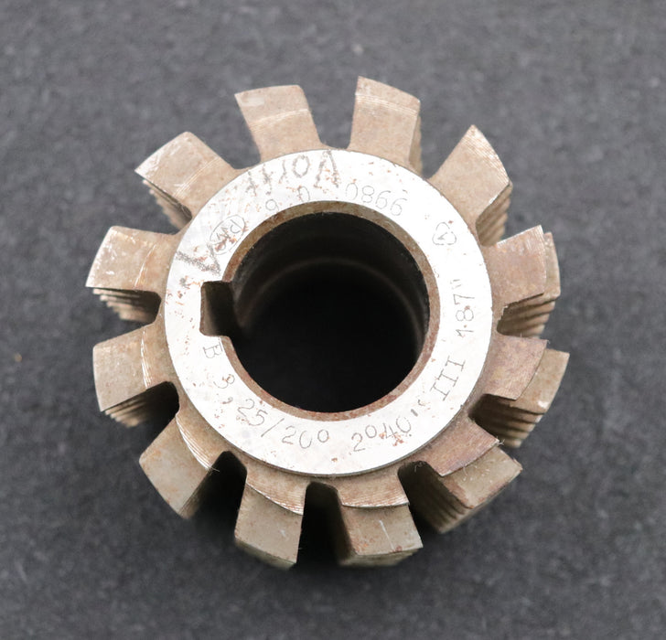 Bild des Artikels PWS-Zahnrad-Wälzfräser-m=-3,25mm-EGW-20°-BPIII-DIN-3972-Ø81x70xØ32mm-LKN