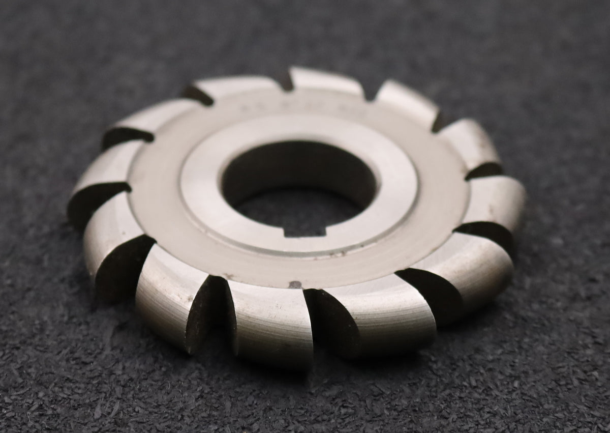 Halbrund-Formfräser konvex Radiusfräser Radius 6mm Ø80x12xØ27mm mit LK ...