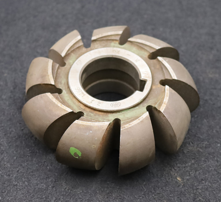 Bild des Artikels Halbrund-Formfräser-konvex-Radiusfräser-Radius-20mm-Ø123x40xØ40mm-mit-LKN