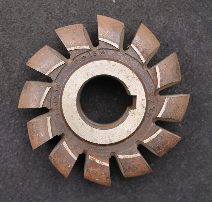 Bild des Artikels GEBRÜDER-JACOB-Halbrund-Formfräser-konvex-Radiusfräser-Ø110x32xØ32mm-Radius-16mm