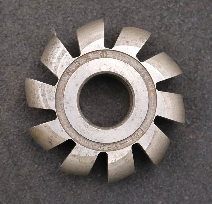 Bild des Artikels Halbrund-Formfräser-konvex-Radiusfräser-Radius-11,1mm-Ø80x22,2xØ25mm-HSS