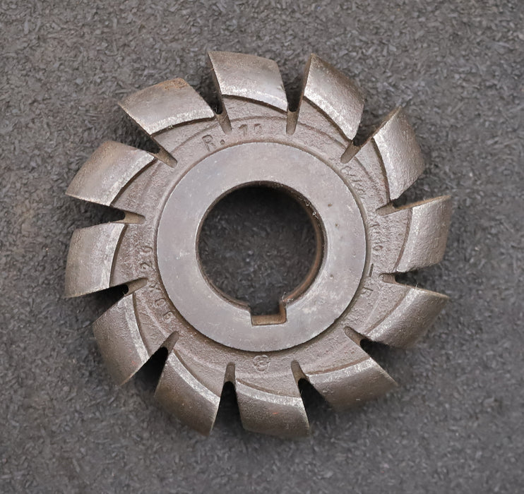 Bild des Artikels ESKA-Halbrund-Formfräser-konvex-Radiusfräser-Radius-10mm-Ø90x20xØ27mm-mit-LKN