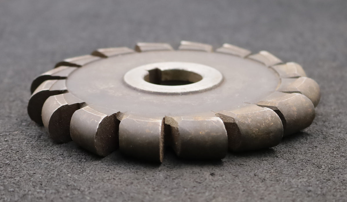 Bild des Artikels ALENCO-Halbrund-Formfräser-konvex-Radiusfräser-Radius-10mm-Ø160x20xØ32mm-mit-LKN