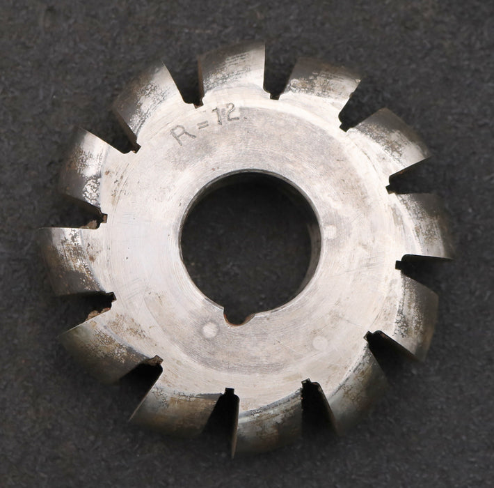 Bild des Artikels Halbrund-Formfräser-konvex-Radiusfräser-Radius-12mm-Ø100x24xØ32mm-mit-LKN