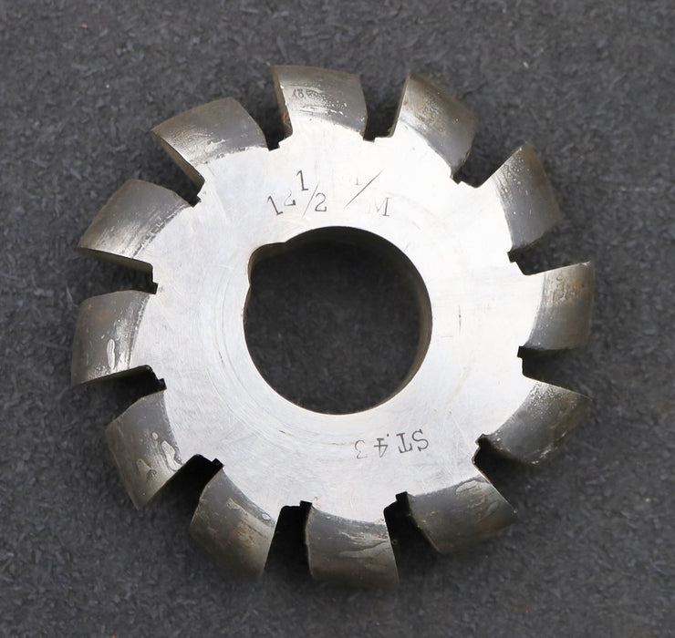 Bild des Artikels Halbrund-Formfräser-konvex-Radiusfräser-Radius-12,5mm-Ø95x25xØ32mm-mit-LKN-HSS