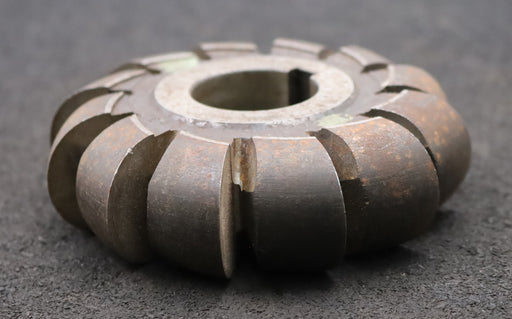 Bild des Artikels FIRTH-BROWN-Rollkettenrad-Formfräser-Teilung=-9,525mm=-3/8''-Ø70x27mm-Profil-1