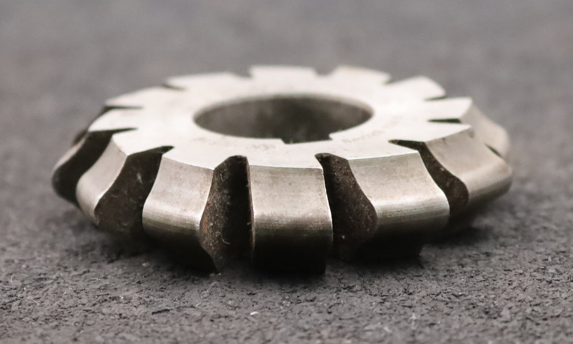 Bild des Artikels FIRTH-BROWN-Rollkettenrad-Formfräser-Teilung=-9,525mm=-3/8''-Ø70x27mm-Profil-1