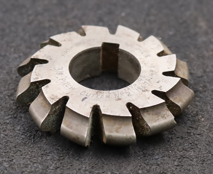 Bild des Artikels FIRTH-BROWN-Rollkettenrad-Formfräser-Teilung=-9,525mm=-3/8''-Ø70x27mm-Profil-2