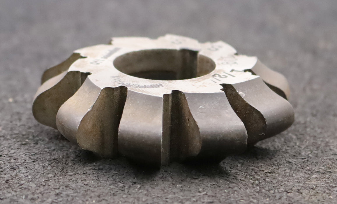 Bild des Artikels NIPPERMANN-Rollkettenrad-Formfräser-Teilung=-12,7mm=-1/2''-Ø70x27mm-mit-LKN