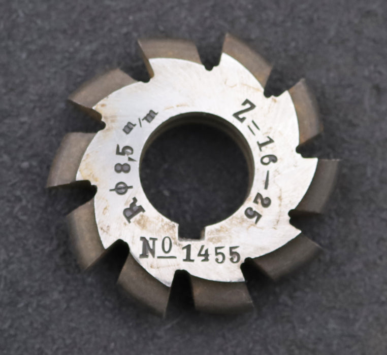 Bild des Artikels NIPPERMANN-Rollkettenrad-Formfräser-Teilung=-12,7mm=-1/2''-Ø70x27mm-