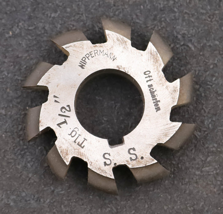 Bild des Artikels NIPPERMANN-Rollkettenrad-Formfräser-Teilung=-12,7mm=-1/2''-Ø70x27mm-LKN
