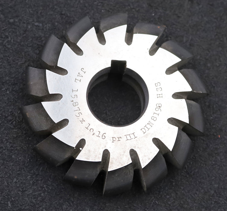 Bild des Artikels JAL-Rollkettenrad-Formfräser-Teilung=-15,875mm=-5/8''-RollenØ-10,16mm