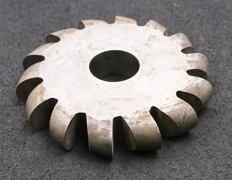 Bild des Artikels Halbrund-Formfräser-konvex-Radiusfräser-Radius-11mm-Ø127x22xØ32mm-hinterdreht