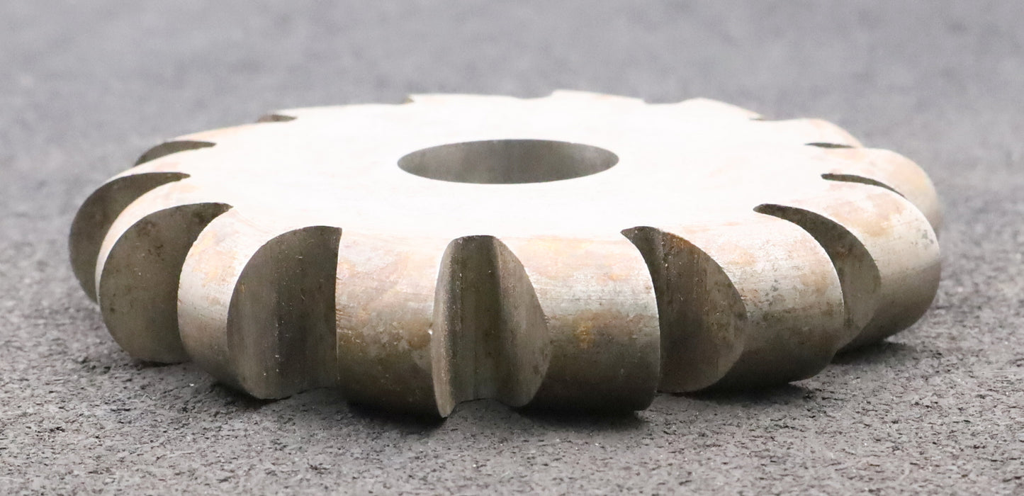 Bild des Artikels Halbrund-Formfräser-konvex-Radiusfräser-Radius-11mm-Ø127x22xØ32mm-hinterdreht