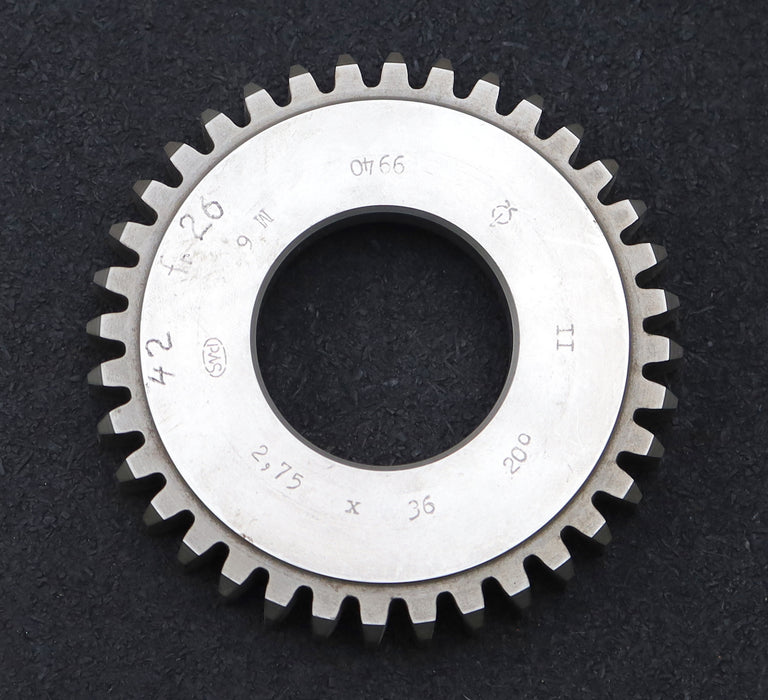 Bild des Artikels PWS-Scheibenschneidrad-m=-2,75mm-EGW-20°-Z=-36-BP-II-Ø105x17xØ1-3/4"-gebraucht