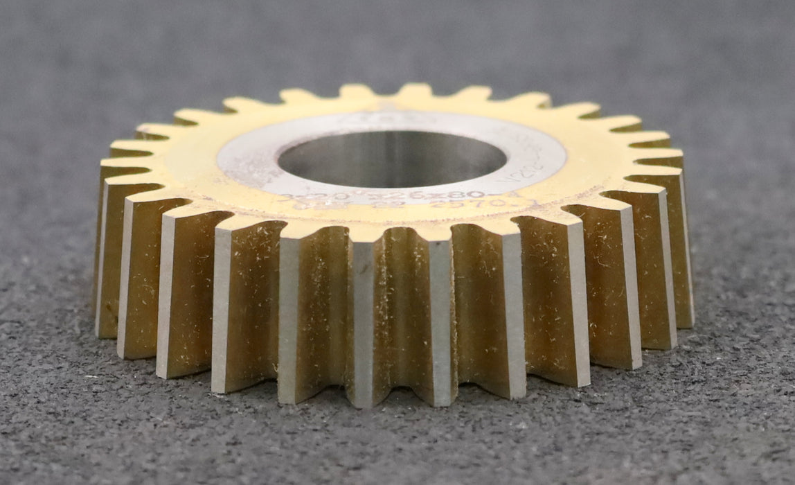 Bild des Artikels TOS-Scheibenschneidrad-m=-3mm-EGW-20°-Z=-26-BP-II-Ø82x22xØ1-1/4"-Qualität-A