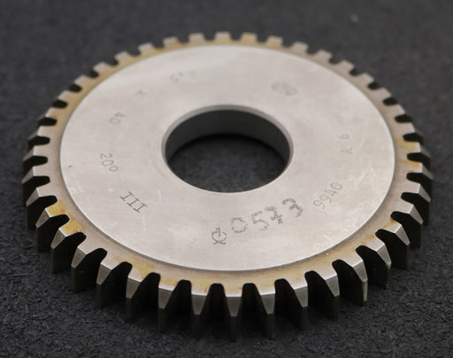 Bild des Artikels PWS-Scheibenschneidrad-m=-2,5mm-EGW-20°-Z=-40-BP-III-Ø105x12xØ1-1/4"-gebraucht