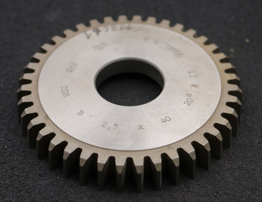 Bild des Artikels PWS-Scheibenschneidrad-m=-2,5mm-EGW-20°-Z=-40-BP-II-Ø105x15xØ1-1/4"-Qualität-B