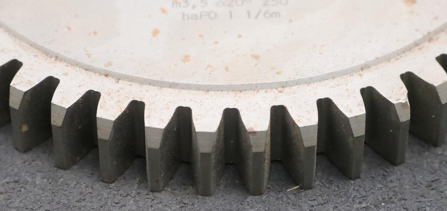 Bild des Artikels LORENZ-Scheibenschneidrad-m=-3,5mm-EGW-20°-Z=-50-haP0-1-1/6m-BP-I-DIN3972