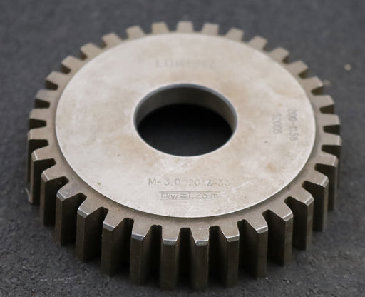 Bild des Artikels LORENZ-Scheibenschneidrad-m=-3mm-EGW-20°-Z=-33-hkw=-0,65xm-Ø104x22xØ1-1/4"