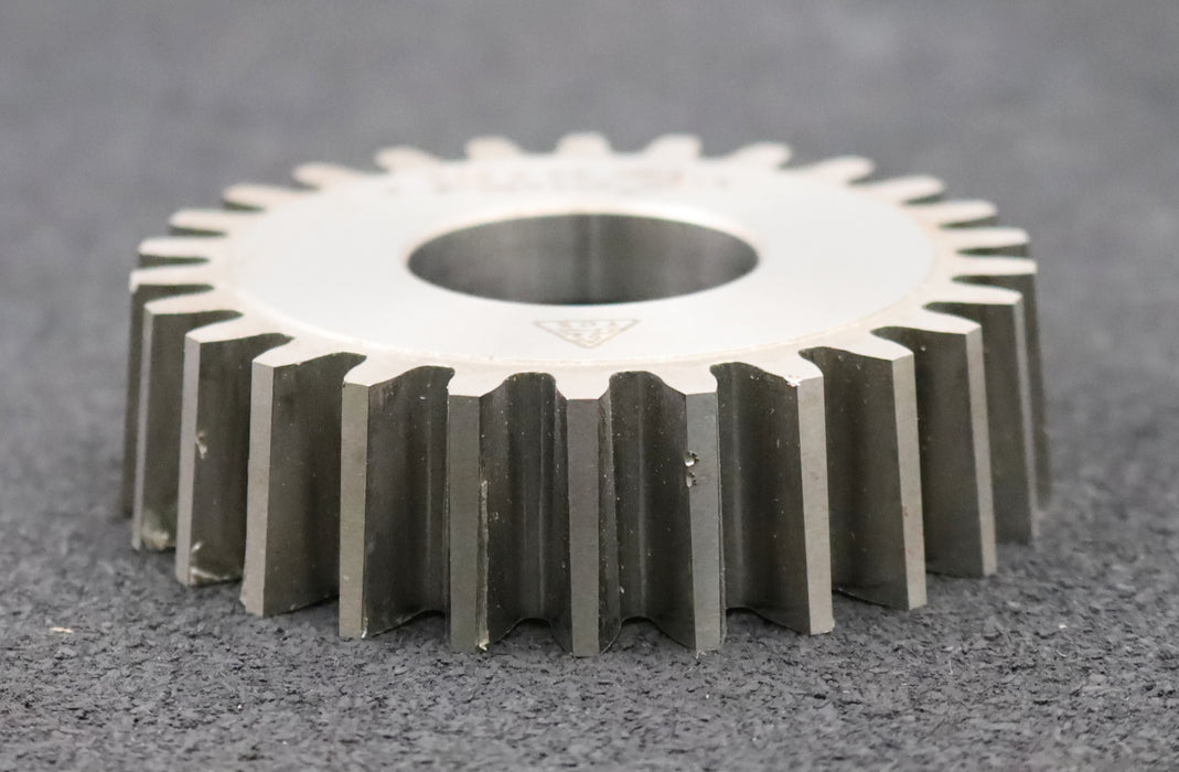 Bild des Artikels TOS-Scheibenschneidrad-m=-3mm-EGW-20°-Z=-26-Ø85x22xØ1-1/4"---zwei-Abschläge