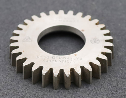 Bild des Artikels KRUPP-Scheibenschneidrad-m=-3,5mm-EGW-20°-Z=-29-Zahnkopf-5/4-Ø111x18xØ1-3/4"