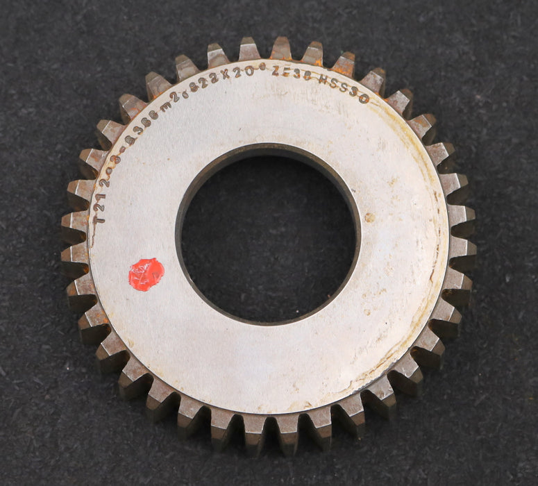 Bild des Artikels Scheibenschneidrad-m=-2,822mm-EGW-20°-Z=-36-Ø109x25xØ1-3/4"-HSS30-gebraucht