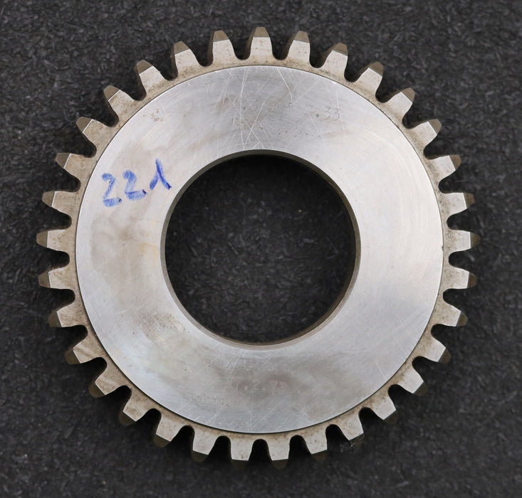 Bild des Artikels RAXA-GARANT-Scheibenschneidrad-m=-3mm-EGW-20°-Z=-33-hkw--1,25m-Ø107x20xØ1-3/4"